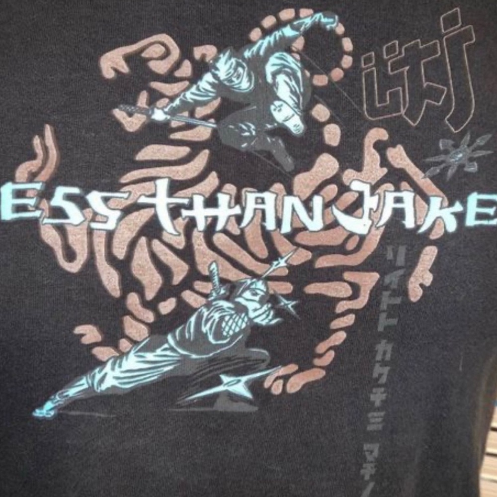 Less Than Jake Vintage Y2k Convert Tee: Adult Med… - image 2